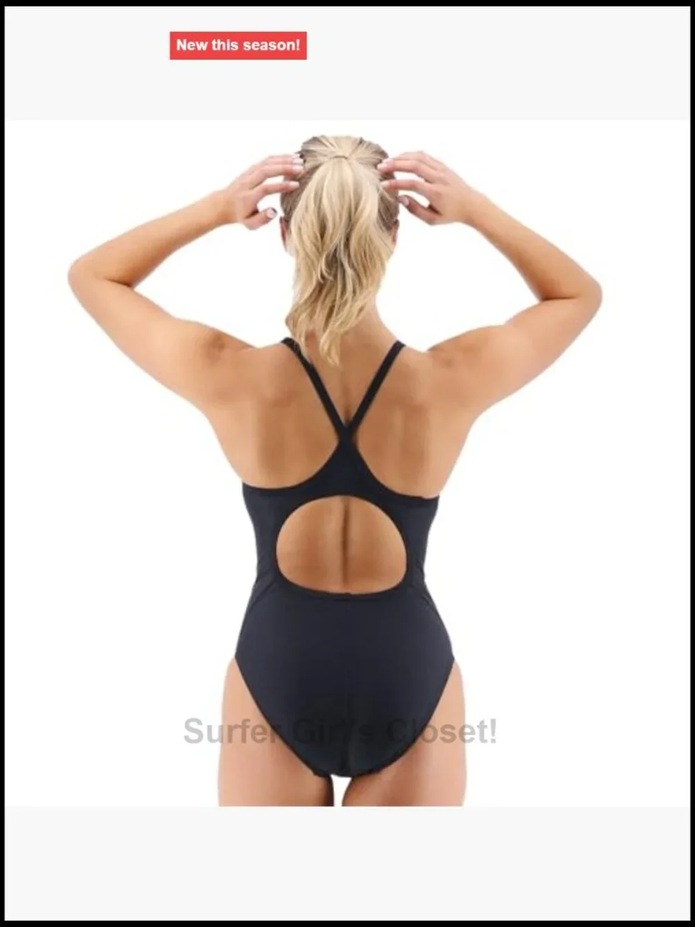 TYR Women's One Piece Swimsuit Diamondback Keyhole Back Athletic